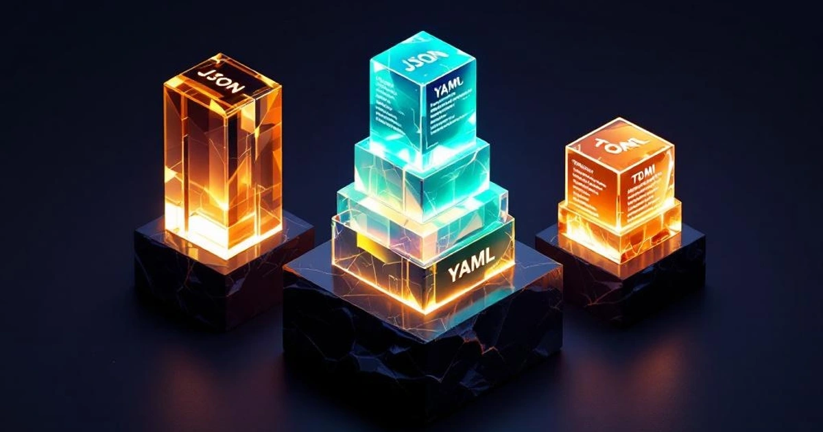 JSON vs YAML vs TOML: When to Use Which Config Format