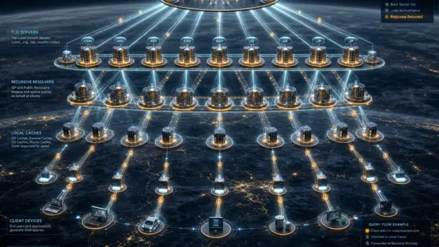 How DNS Works: A Step-by-Step Journey from Domain to IP